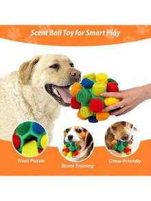 Scent Ball Dog Sniffing Toys, Scent Puzzle Toys, Machine Washable, Suitable For Puppies To Find Food, Relieve Boredom