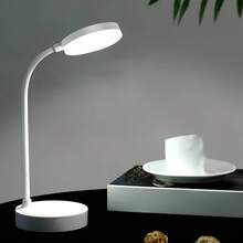 1pc LED Multifunctional Desk Lamp, USB Clip-On Eye-Care Study Lamp, 360° Rotatable Reading Light For Student Dorm, Bedroom, Classroom, Living Room, Bedside, Portable Desk Lamp - Three-color Plug-in - View 10