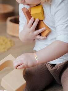 Customized Name/ID Bracelet | Unique Personalized Style, Suitable For Birthday And Epiphany Gifts, Handmade Jewelry - Multicolor - View 3