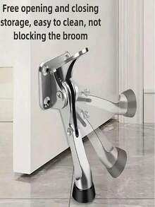 Tope de puerta de goma reforzado, tope de puerta montado en la pared, cojín para el hogar, dormitorio, baño - Multicolor - Ver 6