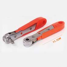 36-Tooth Ratchet Screwdriver, Narrow Small Space Crevice Repair Operation Bit Socket L-Shaped Wrench - Multicolor - View 2