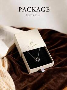 1枚925纯银弧形微镶锆石戒指，女士纯银派对及生日戒指，时尚珠宝礼品 - 弧形微密鑲戒指 - 查看 12