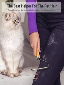 Manual Lint Remover For Clothes, Wool Coats, Dry Cleaning, Fabric Shaver, Double-Sided Defuzzer, Clothes Fuzz Shaver - Hair Scraper - View 11