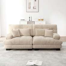 Sofas & Couches - Light Coffee - View 1