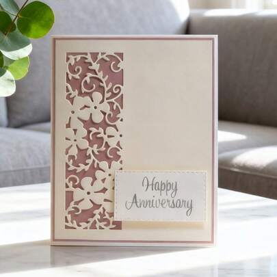 创意蕾丝切割模具、DIY剪贴簿相册和压花模板、贺卡制作工具、卡片纸切割工艺品、礼品卡制作模板模切。