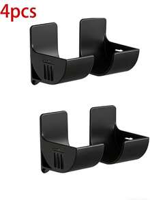 4pcs Adjustable Trash Bag Holder, Suitable For Storing Trash Bags, Cling Wrap, Umbrellas, Rolling Pins, Wrap Racks, Kitchen Organizers, Sink Organizers, Cabinet Organizers - Multicolor - View 11