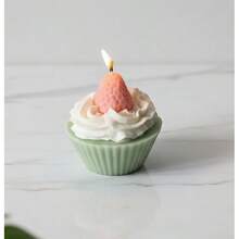 Vela perfumada con decoración de oso de peluche y galleta, hecha a mano con aroma a pastel dulce, adecuada para fiestas, bodas, Día de la Madre, San Valentín, amigos, graduación, decoración de habitaciones, decoración del hogar, decoración de cumpleaños, recuerdos de boda - Multicolor - Ver 16