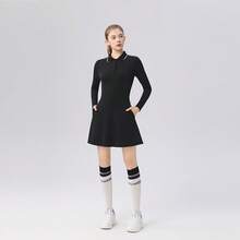 Women Active Dresses - Black - View 3