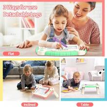 Magnetic Drawing Board For Kids - Toddler Toys For Age 3+ Boys Girls - Educational Learning Toys For Over 3 Year Old Birthday Gifts - Green - View 3