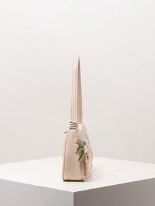 (Họa tiết ngẫu nhiên) Túi đeo vai thêu hoa đính sequin, trang trí thanh lịch cho tiệc tùng/dạ hội/đám cưới, ví nữ sang trọng, quà tặng cho người yêu, quà tặng ngày Valentine. - Nhiều màu - Xem 5