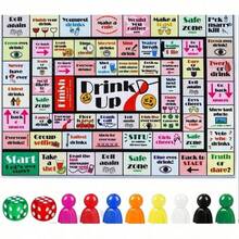 Adult Drinking Board Game, Party Drinking Board Game, Fun Interactive Drinking Party Game, Suitable For Game Night, Birthday, Family Gathering Or Any Occasion, 21+ Years Old, 2-8 Players - Multicolor - View 5