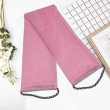 1pc African Nylon Exfoliating Bath Towel - Soft And Scrub, Nylon Bath Towel For Exfoliating & Bubble Foaming, Back To School Bathroom Accessories - Nhiều màu - Xem 13