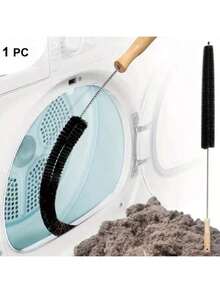 1 Piece Of Washer & Dryer Vent Cleaning Brush With A Long Flexible Rod And Spiral Bristles - Collect Dust, Remove Detergent Residue, Prevent Blockage, Maintain Equipment Efficiency, Washing Machine Cleaning Tool, Tidy Up The Lint Trap, Ergonomic Handle Design, Sturdy Handle Structure - Multicolor - View 11