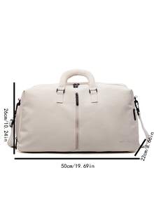 大容量运动健身包，防水分隔设计，男士旅行包，适合游泳、短途旅行和旅游 - 彩色 - 查看 2