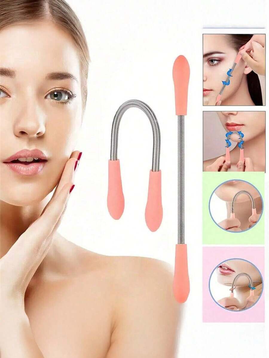 5pcs/Set Painless Facial Hair Removal Sticks - Waterproof, Odorless, Easy To Use Mustache And Beard Removal Sticks - Multicolor - View 1