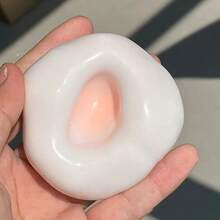 DIY 捏捏乐麻糬球，软糯糯米球，舒缓压力玩具，手工麻糬球，新奇玩具，办公娱乐，生日礼物，节日派对礼物，感恩节、复活节、万圣节、圣诞节的完美之选 - 彩色 - 查看 8