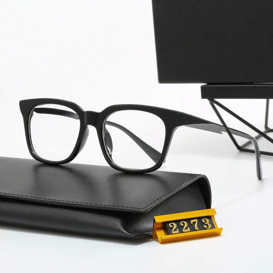 ChromeHeart Glasses - Fashionable Anti-Glare And Dust-Proof Glasses, A Stylish Accessory For Both Men And Women, Clear And Durable. Cycling Glasses. Casual Glasses. Suitable For Giving As Gifts. - 黑色 - 查看 1