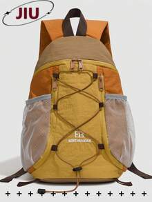 可折叠速干尼龙背包，多功能时尚日常包，多口袋轻便旅行包，大容量简约书包，方便实用，适合学生、护士、教师、商务人士、旅行、通勤、购物、办公、约会、徒步、培训、工作等各种场合。也是理想的生日或节日礼物。 - 彩色 - 查看 2