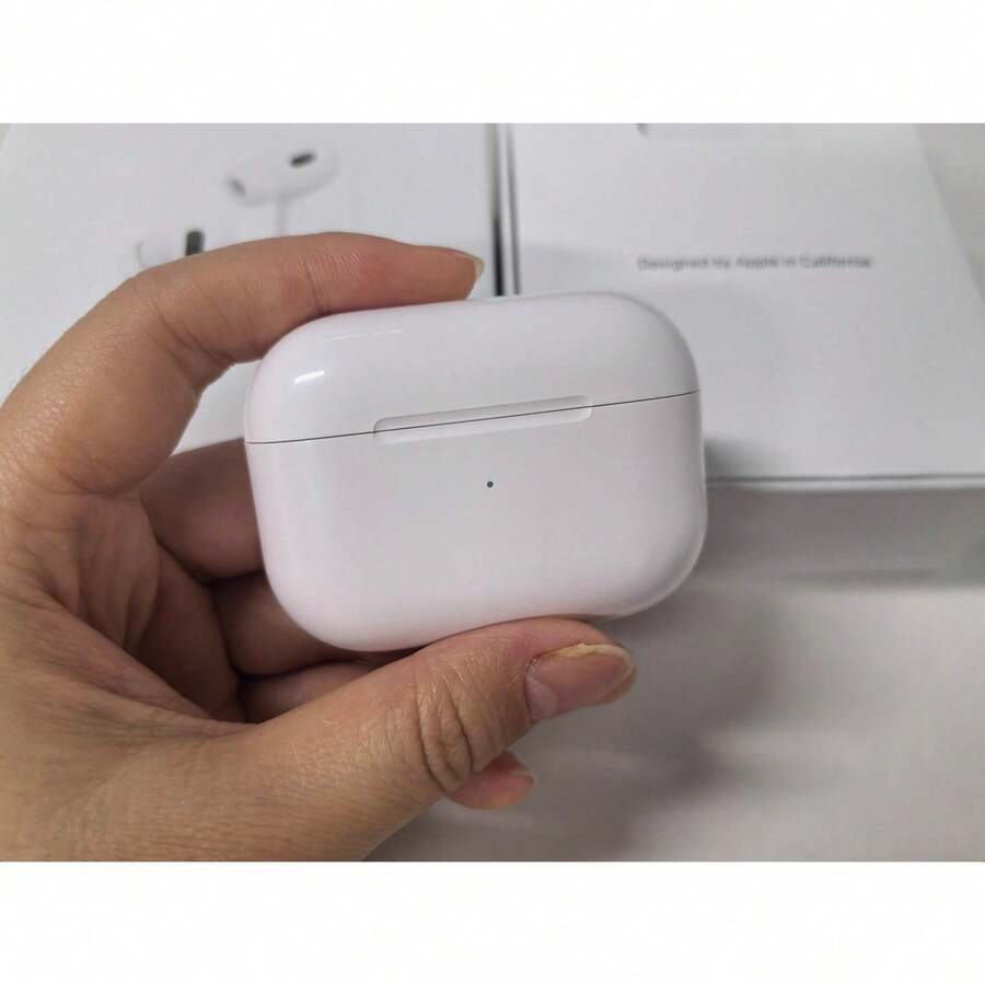 New Air5 Wireless Earphones Noise Cancelling High Sound Quality Seventh Generation Wireless Sports Earphones ANC USB-C Wireless Earbuds, 5. 4 Headphones HiFi Stereo, Earbuds With ENC Noise Cancelling Mic, IP7 Waterproof In Ear Earphones, 48H, LED Display Ear Buds Pad Phone Workout Sports, White LHB9 - Thế hệ thứ năm chính thức - Xem 1