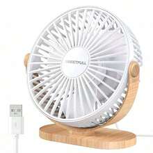 Ventilator de birou alimentat prin USB, ventilator de birou portabil și silențios, ventilator de cămin, ventilator de exterior - Multicolor - Vizualizare 13