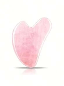 1pc Natural Jade Gua Sha Massage Board, Rose Quartz Gua Sha Scraping Board, Jade Facial Massage Tool, Suitable For Facial, Neck, Back And Body Gua Sha Massage - Multicolor - View 8