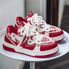 New Soft Sole Comfortable Casual Sports Shoes For Women - Đỏ - Xem 10