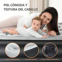 196x93cm colchón individual inflable - Blanco - Ver 5