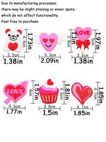 5/10/50pcs Heart Keychains Suitable For Couples, Ized Matching Key Rings, Valentine's Day & New Year Gifts, Love-Themed Keychain