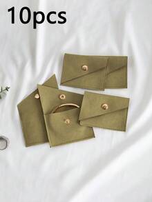 50/10/1pc Microfiber Gift Pouch Small Jewelry Presents Pouches For Necklace Christmas Wedding Gift Package Envelope Bags Small Gift Packaging For Children Birthday Favor Candy Pouches Microfiber Velvet Bag Gift Bags - CX-cFX - View 35