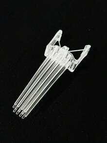 Kẹp tóc mái bồng bềnh này phù hợp với cả tóc mái và chân tóc, có thể dùng để tạo nhiều kiểu tóc khác nhau. Kẹp tóc mái tự nhiên và liền mạch với thiết kế nhiều răng chống trượt giúp tăng độ bồng bềnh cho tóc. Phù hợp với tóc thẳng đến tóc hơi gợn sóng. Một dụng cụ tạo kiểu đa năng với bề mặt mịn và bền. - Nhiều màu - Xem 14