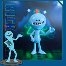 Simba RICK AND MORTY 6.5厘米金属人偶，瑞克·桑切斯/莫蒂·史密斯/米西先生，瑞克金属收藏品，粉丝和收藏家礼物（1个） - Mr. Meeseeks - 查看 2