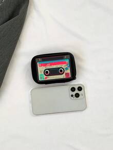 Portable Digital Packet,Magnetic Tape Storage,Earphone Bag, Coin Purse,Earphone Portable Bag, Cosmetic Bag, Vacation, Christmas Gift, Christmas Holiday Gift, Data Cable Storage Box Storage Bag, Key Bag, Data Cable Charger, Storage Bag, Wireless Earphones And Earphone Box, University Dormitory Travel Data Cable Storage Essential Storage Bag - Multicolor - View 7