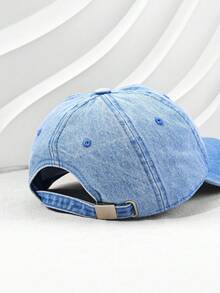 INNNEVV 1 chiếc mũ lưỡi trai nữ kiểu dáng bạc màu, in chữ, kiểu Mỹ cổ điển, có vành rộng, che nắng. - Nhiều màu - Xem 7