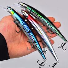 PRO BEROS PROBEROS 1PC 米诺饵，16.8厘米/24.8克，海水钓鱼路亚，颤泳饵，冲浪钓鱼配件和装备，水面路亚，大比目鱼和鲈鱼钓鱼路亚 - 彩色 - 查看 5