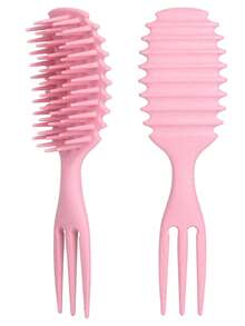 Hair brushes-UK+EU 2025 Professionelle Lockenbürste, erzeugt perfekte Locken, Wellen und Spiralen - frizz-frei, glatt und leicht zu kämmen, Salon-Niveau Styling - Verschiedenfarbig - Übersicht 18