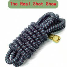 7pcs High Pressure Expandable Water Hose Car Wash Adjustable Water Gun Garden Hose Set, Universal For Europe And America, Home Car Wash Water Gun Hose Garden Expandable Cleaning Watering Spray Nozzle Kit - Dark Blue - View 3