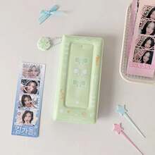 Marco de Cabina de Fotos Multicolor HUA HUA Álbum de Cabina de Fotos para Tiras de Fotos de 2x6 Pulgadas Álbum de 20 Páginas 40 Fotos - Blanco - Ver 11