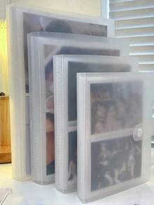 Hộp ảnh gia đình chia ngăn 3/5/6 inch, Album ảnh thần tượng bằng PVC trong suốt, Chống bụi và chống ẩm, Album sưu tập ảnh ngôi sao, Hộp đựng ảnh sáng tạo, Quà tặng người hâm mộ, Quà lưu niệm sinh nhật, Hộp sưu tập thần tượng, Album ảnh kỷ niệm sinh nhật mới, Album sưu tập dành cho học sinh. - Nhiều màu - Xem 1