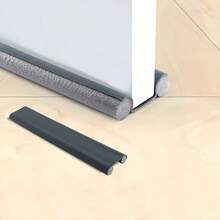 1/2pcs Soundproof Door Seal Strip, Door Bottom Draft Stopper, Noise Reduction Foam Material, Easy Installation For Home & Office, Enhance Door Sealing, Thickened Seal Strip - Multicolor - View 9