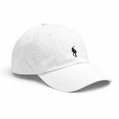 Boné Old Money Aba Curva  Casual    Algodão    Bordado