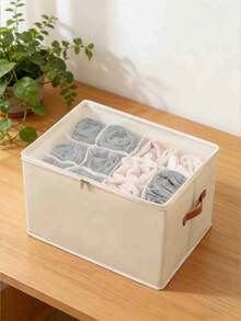 可折叠布艺鞋盒，可容纳12或16双鞋，大容量带盖布艺鞋盒，可调节隔板，透明盖，防水防尘，可折叠收纳，多功能一体式设计，适用于家庭、学校、宿舍衣柜，防尘防潮，可机洗，用途广泛。 - 彩色 - 查看 14