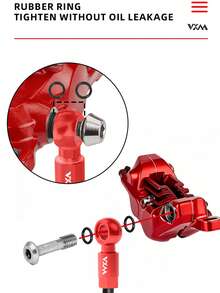 VXM Bicycle Hydraulic Brake Hose Adapter Fitting, Suitable For SLX/XT/XTR Brake Hose Repair - Multicolor - View 6