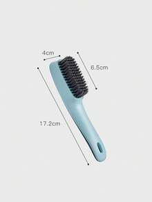 1pc Shoe Cleaning Brush,Shoe Cleaning Brush, Plastic Clothes Scrubbing Brush, Household Cleaning Tool - 藍色 - 查看 2