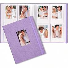 ¡RecomendadoVienrose Mini  - Álbum de fotos libro de 208 fotos de 2 x 3 pulgadas para Fujifilm  Mini 7s 8 9 11 25 26 40 50s 90 Evo Z2300 cámara instantánea,  Snap beige, 1 paquete¡Top de Temporada - MORADO - Ver 13