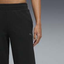 Puma Women's Sports Athleisure Knit Pants - Black - View 6