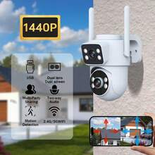 4MP PTZ Wifi Camera Outdoor Dual Lens IP Camera AI Tracking Security Surveillance Camera ONVIF Wireless CCTV Camera - Multicolor - View 11