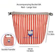 Bolsa de almacenamiento de viaje, cubo de embalaje de compresión portátil y manual, organizador de ropa y equipaje de gran capacidad, bolsa de aseo y maquillaje de viaje, decoración de habitación de maquillaje - Multicolor - Ver 13