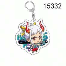 ONE PIECE 1pc/4pcs Cute Double-Sided Acrylic Keychain Roronoa Zoro Trafalgar Law Pendant, Suitable For Car Rearview Mirror, Backpack, Handbag, Keys, Cosplay Party Decor, Fan Gift, Holiday Birthday Collection, Y2K Style High-Quality Acrylic - Multicolor - View 9