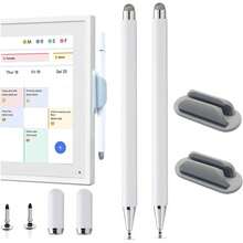 مجموعة قلم تعمل باللمس وحامل مناسبة لتقويم الشمس 15 بوصة و27 بوصة، قلم ثنائي الطرف لتقويم الشمس 15.6 بوصة و27 بوصة، مع حامل قلم هدايا للأم والعائلة والأصدقاء والأطفال وأعياد الميلاد والمناسبات - متعدد الألوان - مشاهدة 13