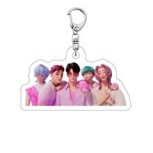 K-POP Korean Wave Witch Hunt Girl Group Acrylic Keychain, Backpack Pendant, Small Gift - Multicolor - View 7